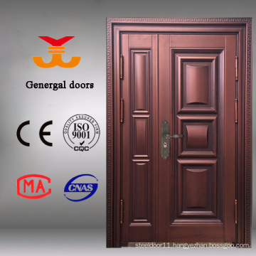 Durable Customized Exterior Villa Imitation Copper Door